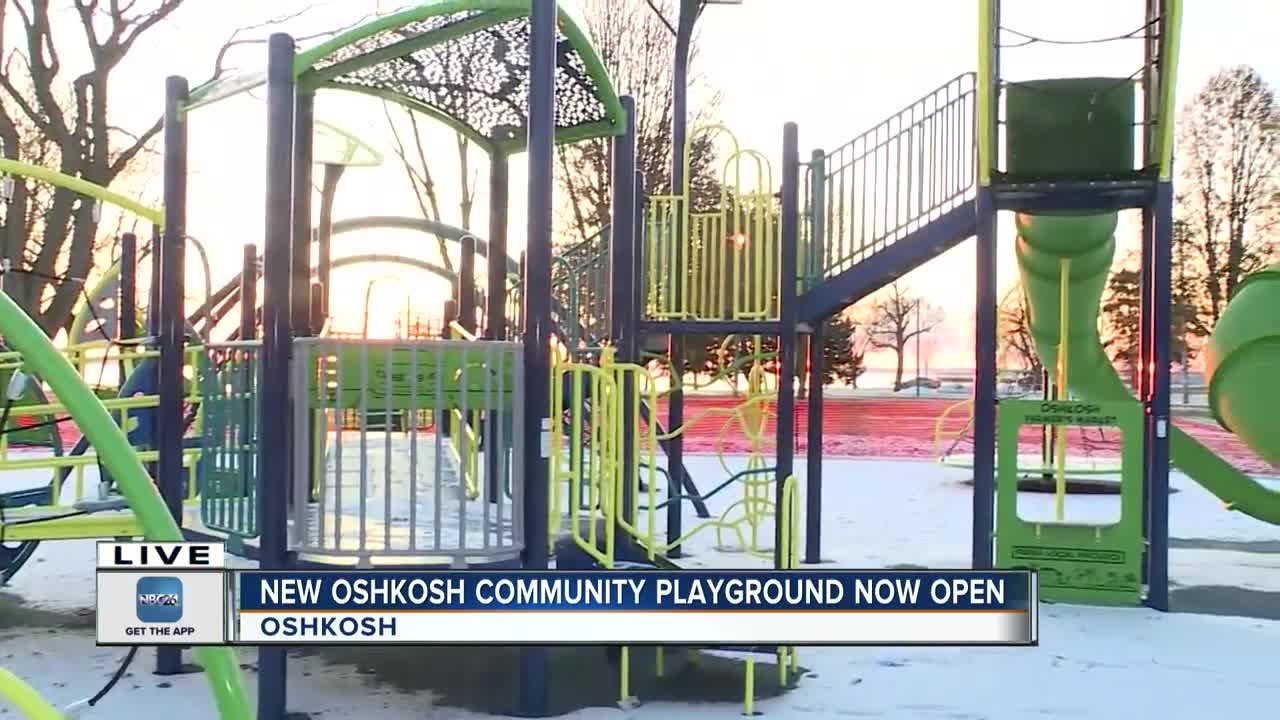 New playground opens