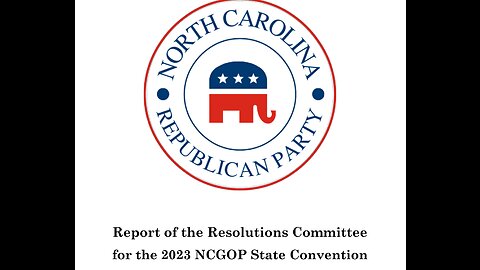 NCGOP Resolution Scam