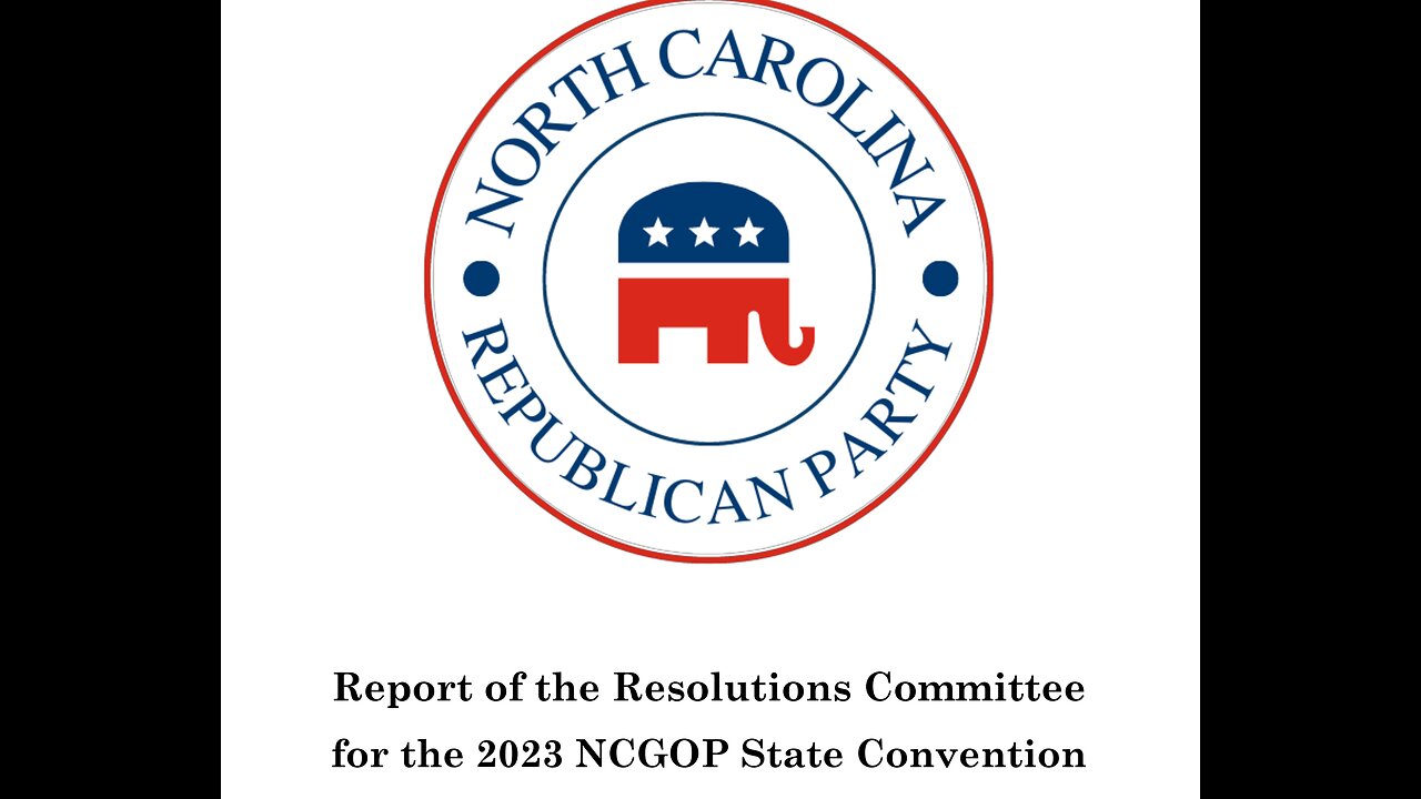 NCGOP Resolution Scam