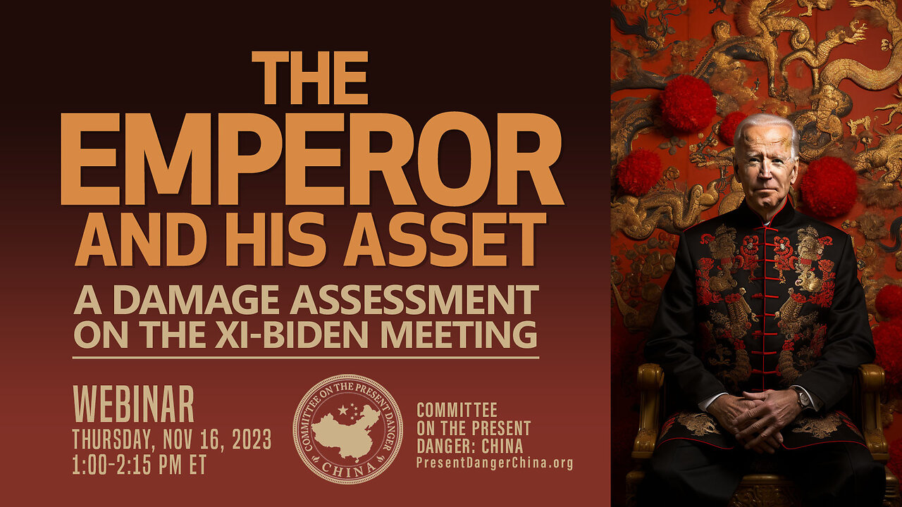 Webinar | The Emperor and His Asset: A Damage-assessment on the Xi-Biden Meeting