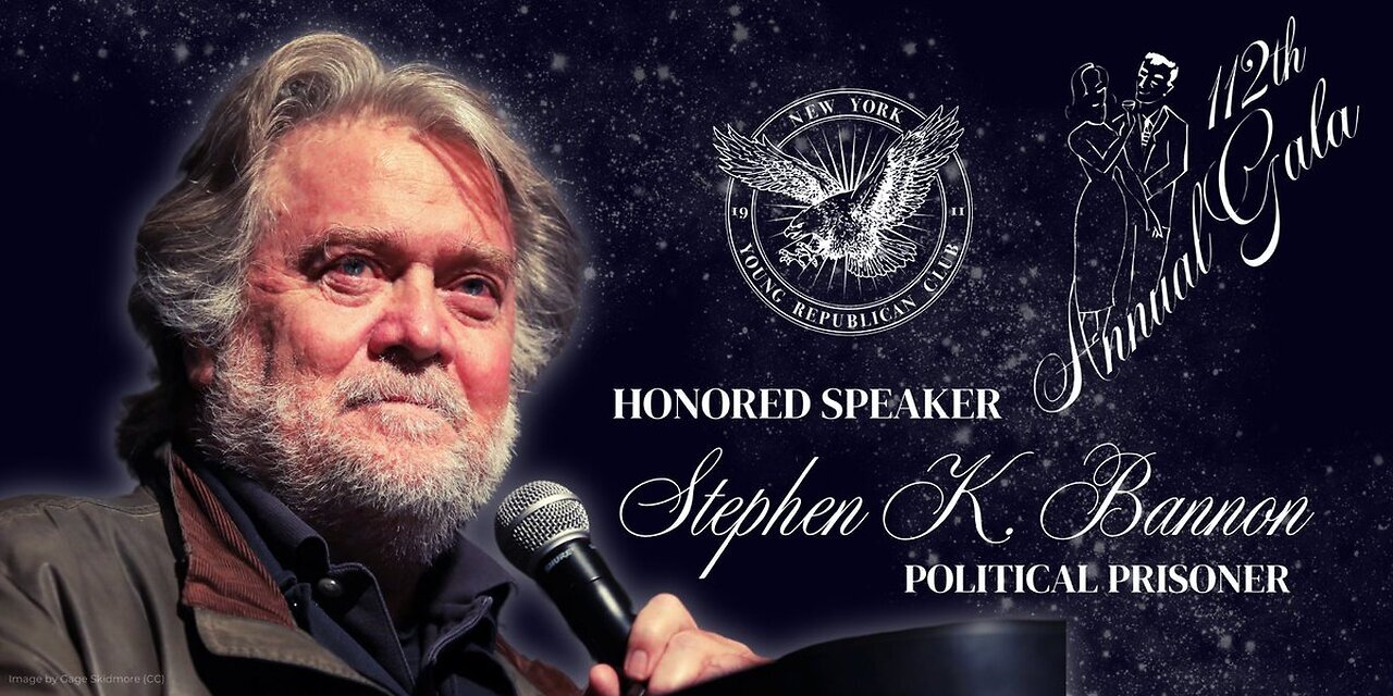 LIVE: NYYRC 112th Annual Gala Ft. Steve Bannon