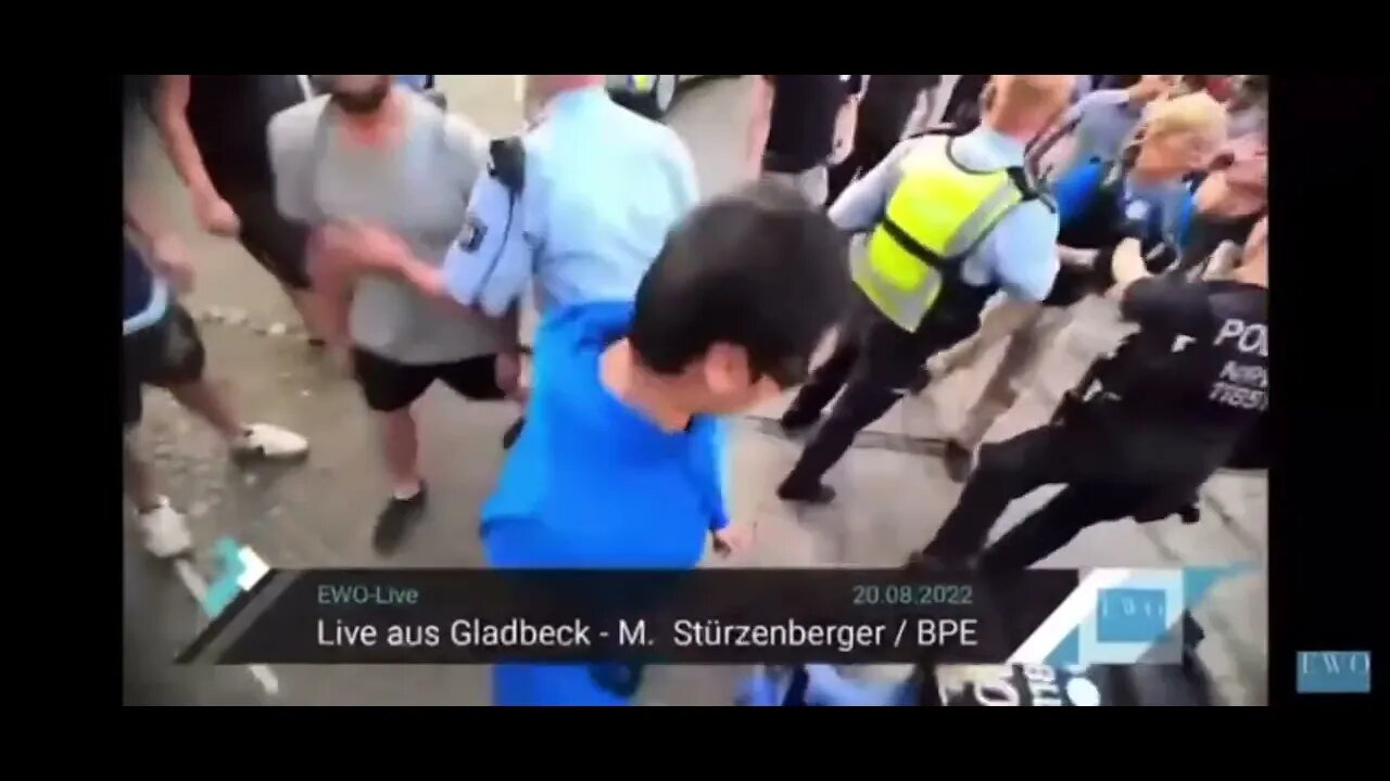 Angriff auf Stürzenberger bei BPE-Kundgebung in Gladbeck Meine Sperre wurde von YT aufgehoben !!!!!!