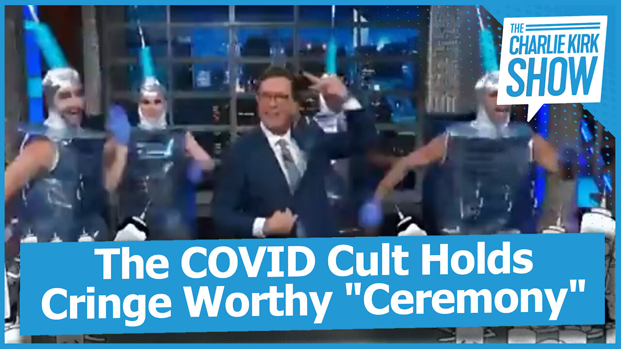 The COVID Cult Holds Cringe Worthy "Ceremony"