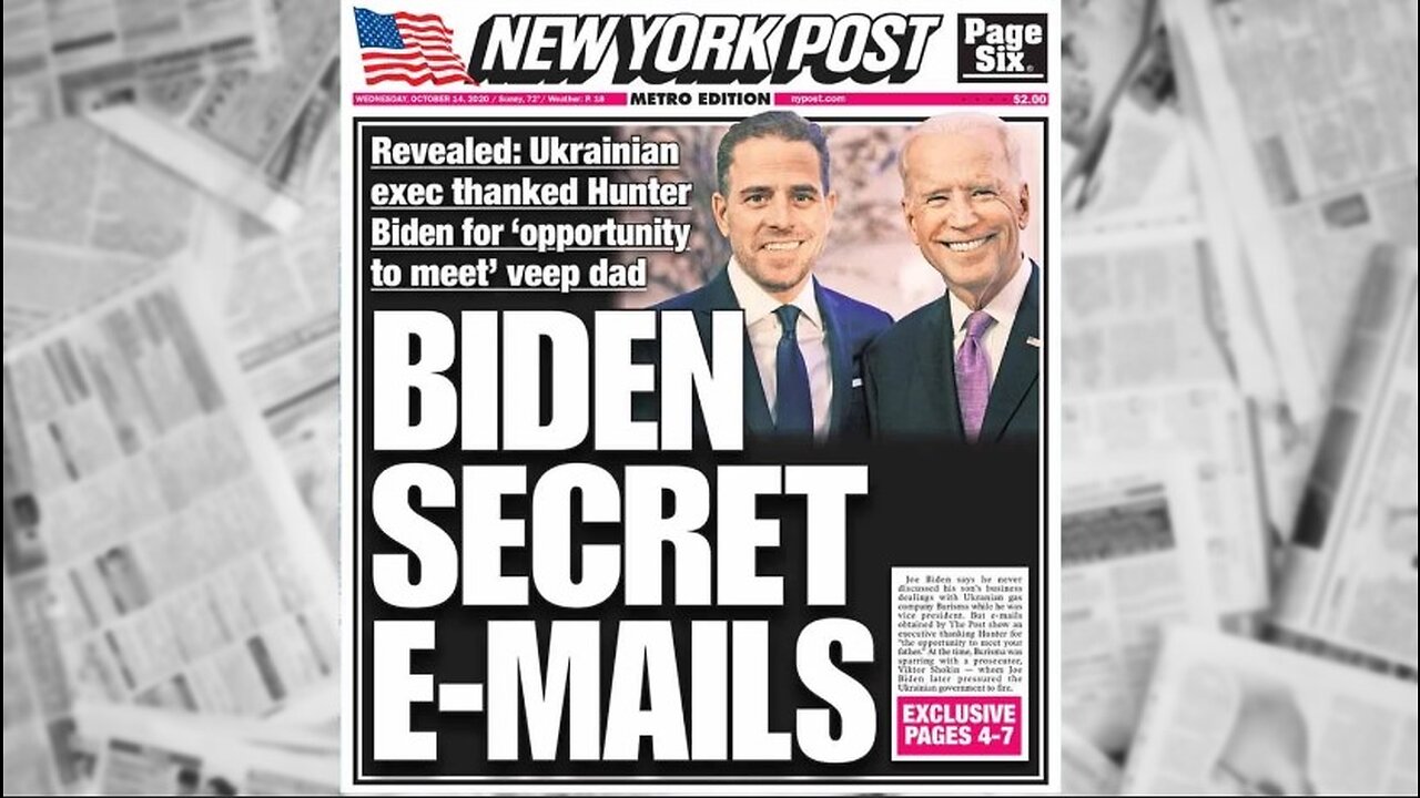 10/16/2020 - CNN And James Clapper Carrying Water For Hunter Biden Laptop Coverup