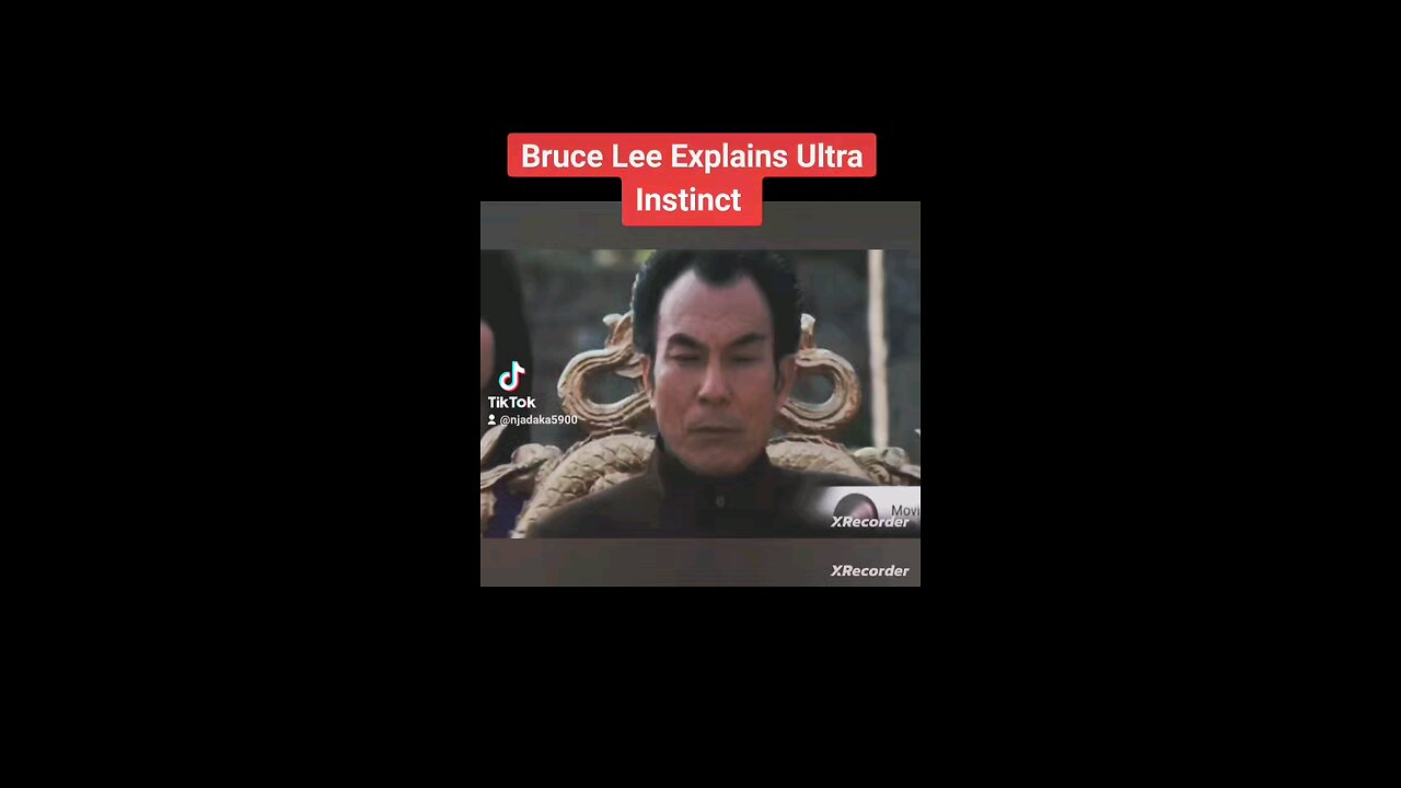 Bruce Lee Explains Ultra Instinct