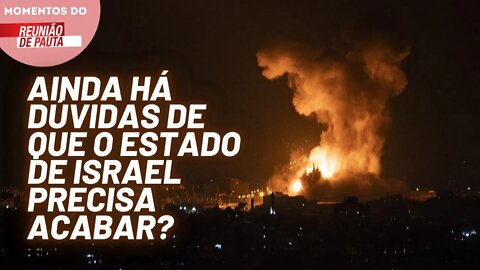 Os mísseis lançados por Israel em Gaza | Momentos do Reunião de Pauta