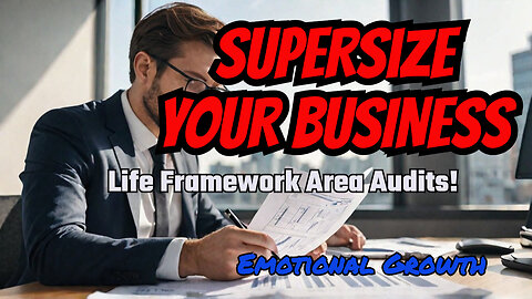 Supersize Your Business With Life Framework Area Audits And Next Year's Goals! Emotional Growth?