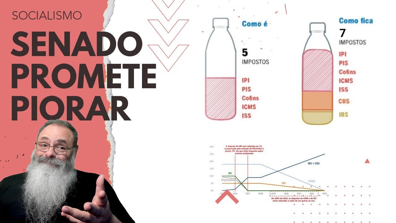 REFORMA TRIBUTÁRIA, como esperado, NÃO SIMPLIFICA NADA e AUMENTA CARGA, mas isso AINDA PODE PIORAR