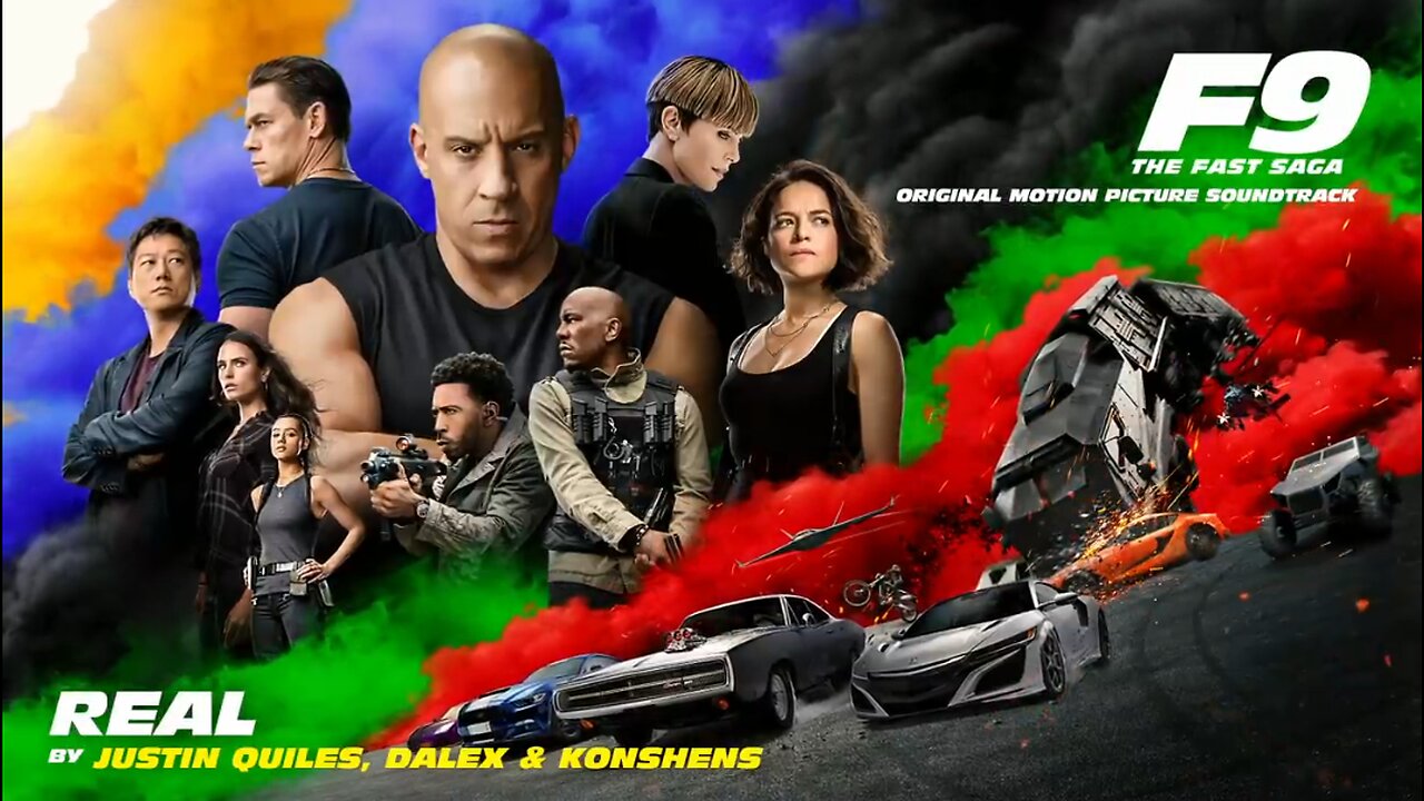 Justin Quiles, Dalex & Konshens - Real (Official Audio) [from F9 - The Fast Saga Soundtrack]