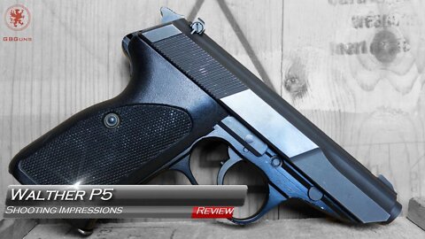 Walther P5 Shooting Impressions