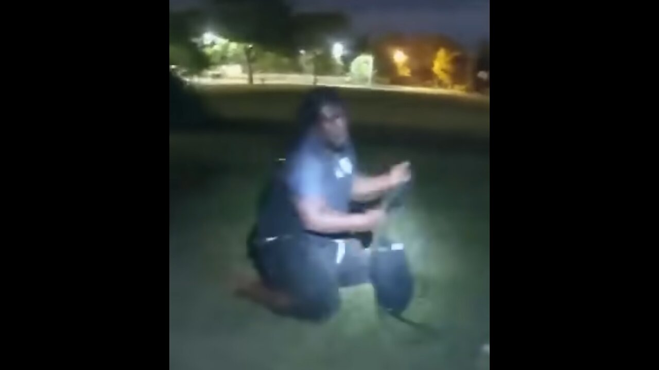 Innocent Black Fellow Attacks Female Sergeant With Knife And Is Shot For No Reason Whatsoever