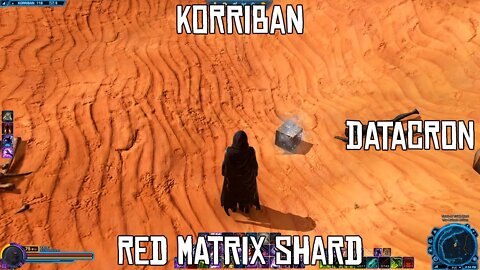 SWTOR Korriban - The Empire's Homeworld | Red Matrix Shard | Datacron Hunt (2 of 3) Guide