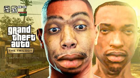 JOGANDO O POLÊMICO GTA SAN ANDREAS DEFINITIVE EDITION | Grand Theft Auto: The Trilogy