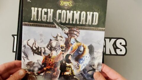 High Command Hordes Deck Building Game Unboxing