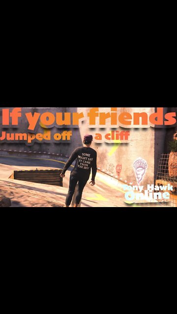 If your friends jumped off a cliff, would you? funny #shorts