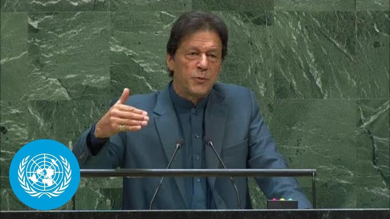 Ex-Prime Minister of Pakistan g Imran Khan's Historic Address at UN 74th Session General Debate