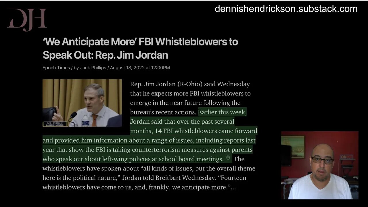 Jim Jordan Has Whistleblowers