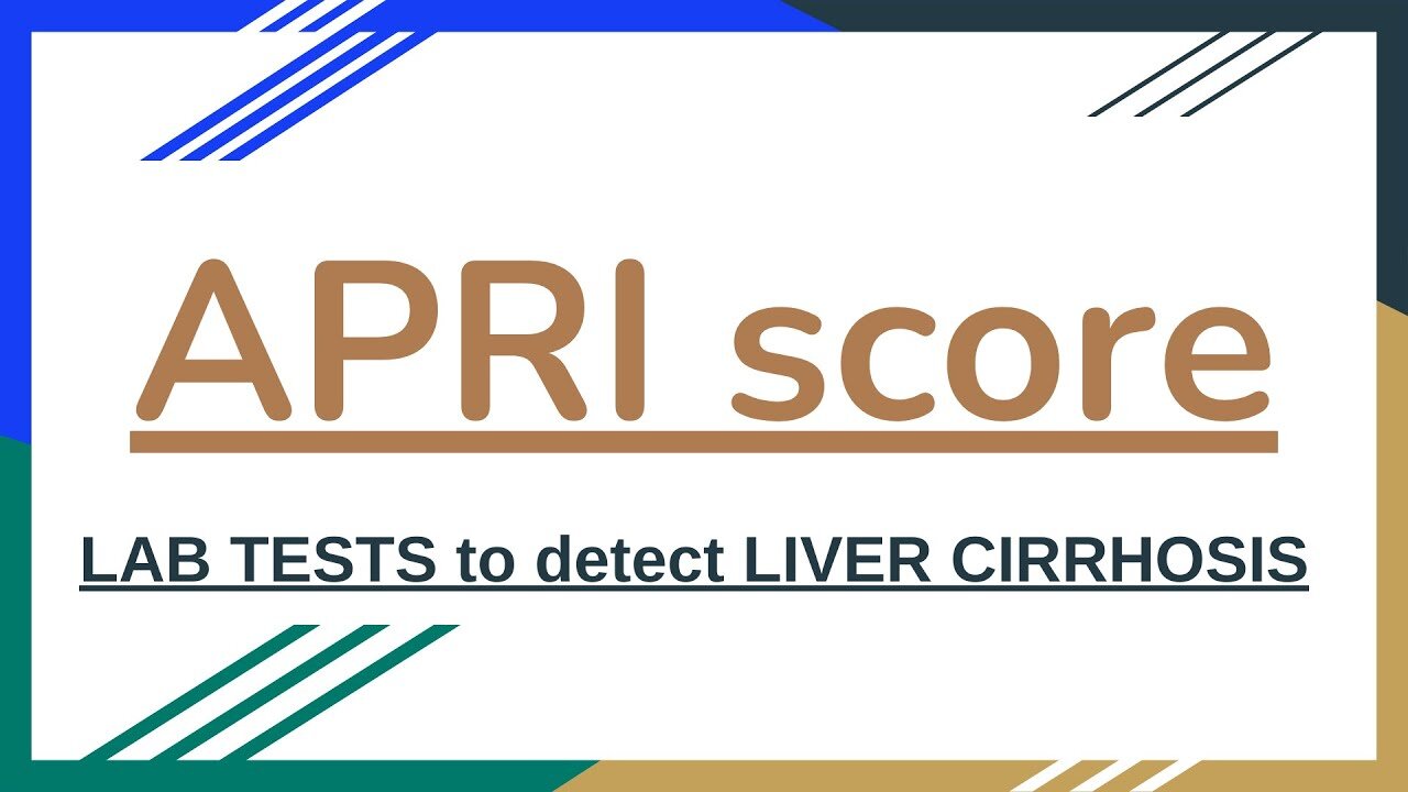 APRI Score for Liver Cirrhosis Diagnosis | How to Detect Liver Cirrhosis with APRI Score