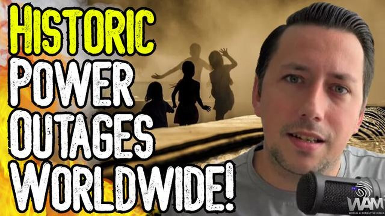 HISTORIC POWER OUTAGES WORLDWIDE! Balkans Suffers Grid Collapse Not Even Seen In War! False Flag?