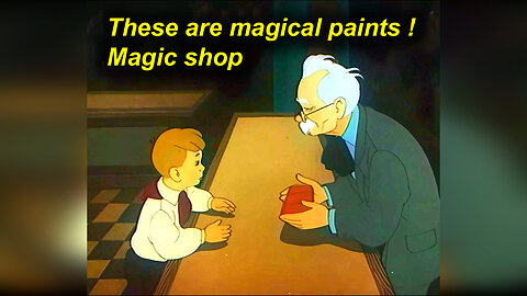 What magical things did this schoolboy get at the Magic Shop?! Soviet cartoon