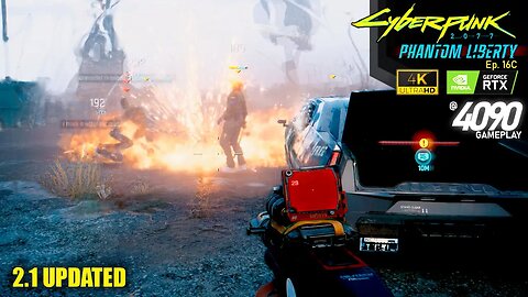 Cyberpunk 2077: Phantom Liberty 2.1 - Episode 16C | 21:9 4k HDR RTX DLSS | Relaxing 4090 Gameplay