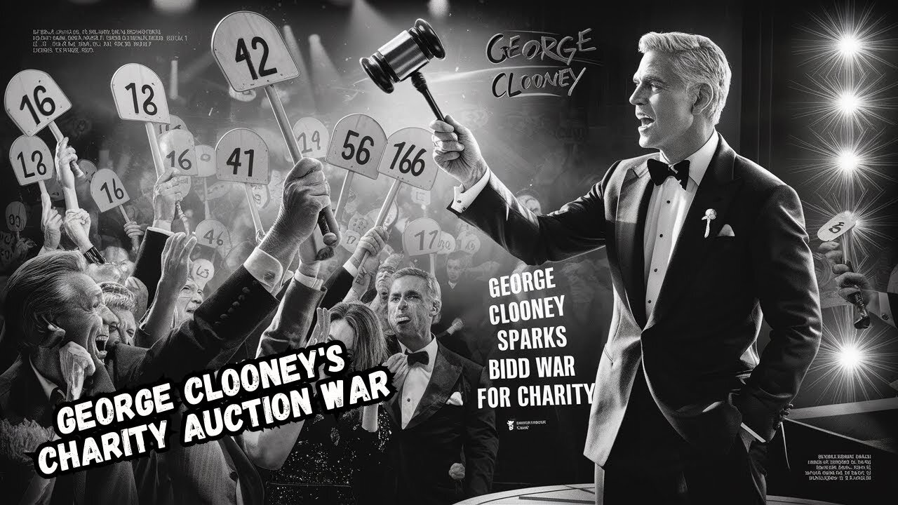 Inside George Clooney's Charity Auction Drama