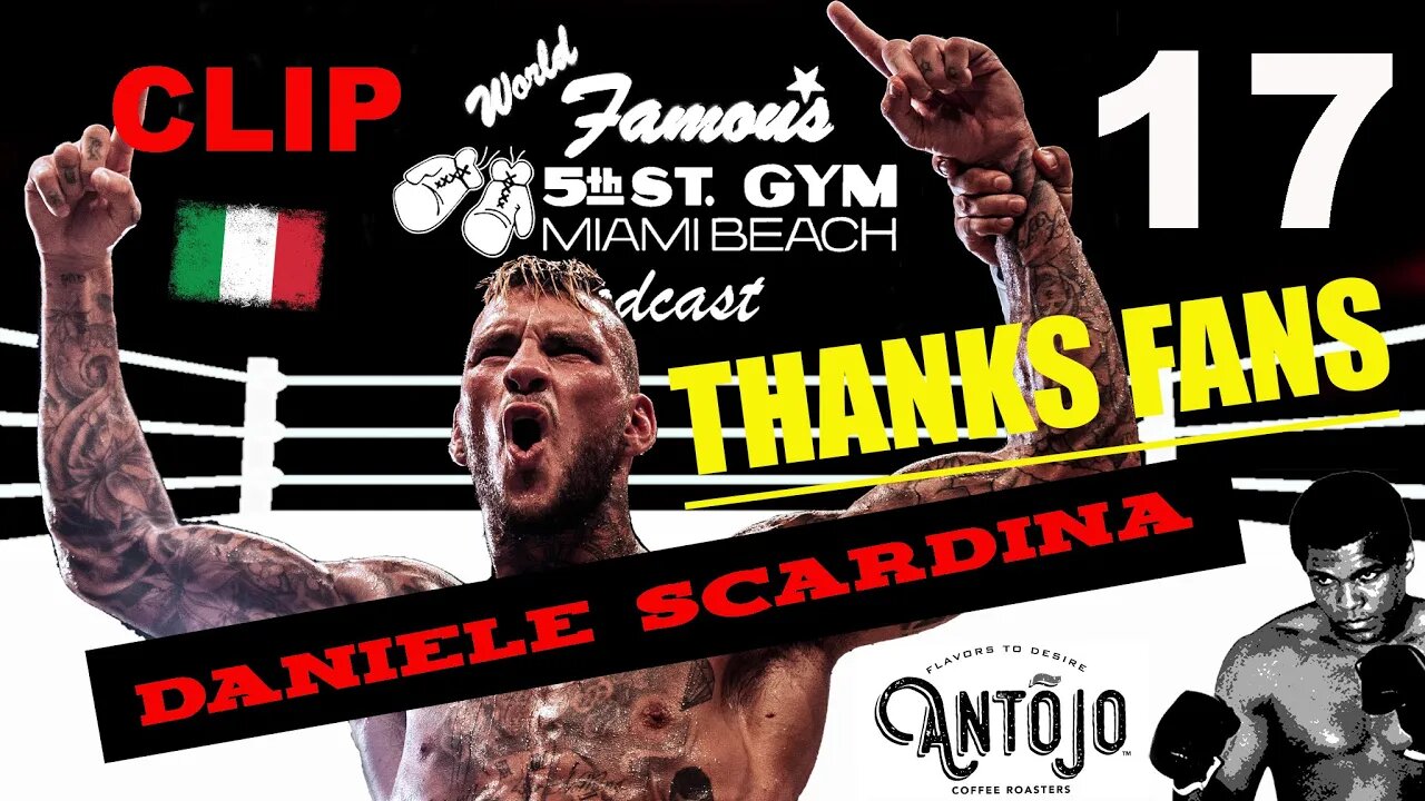 EP17 CLIP - DANIELE SCARDINA THANKS FANS
