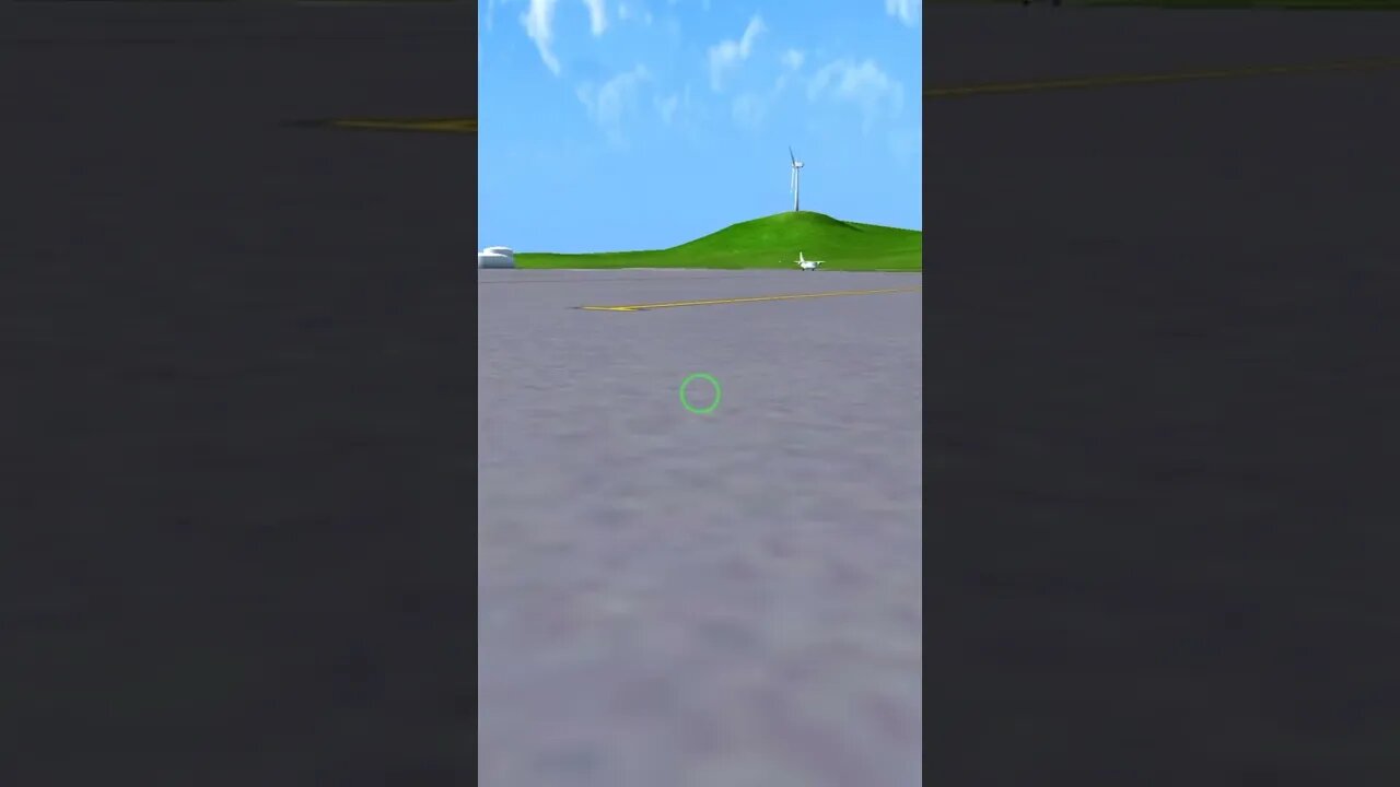 Waiting at the gate for my plane to arrive... | Turboprop Flight Simulator #shorts