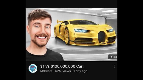 $1 Vs $100,000,000 Car! MrBeast • 62M views • 1 day ago