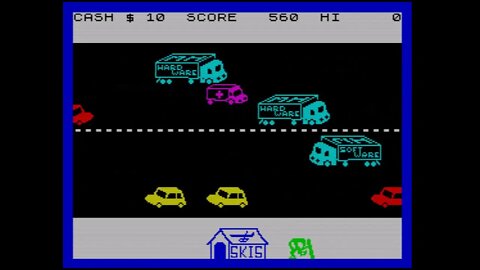 Zx Spectrum Games - Horace Goes Skiing