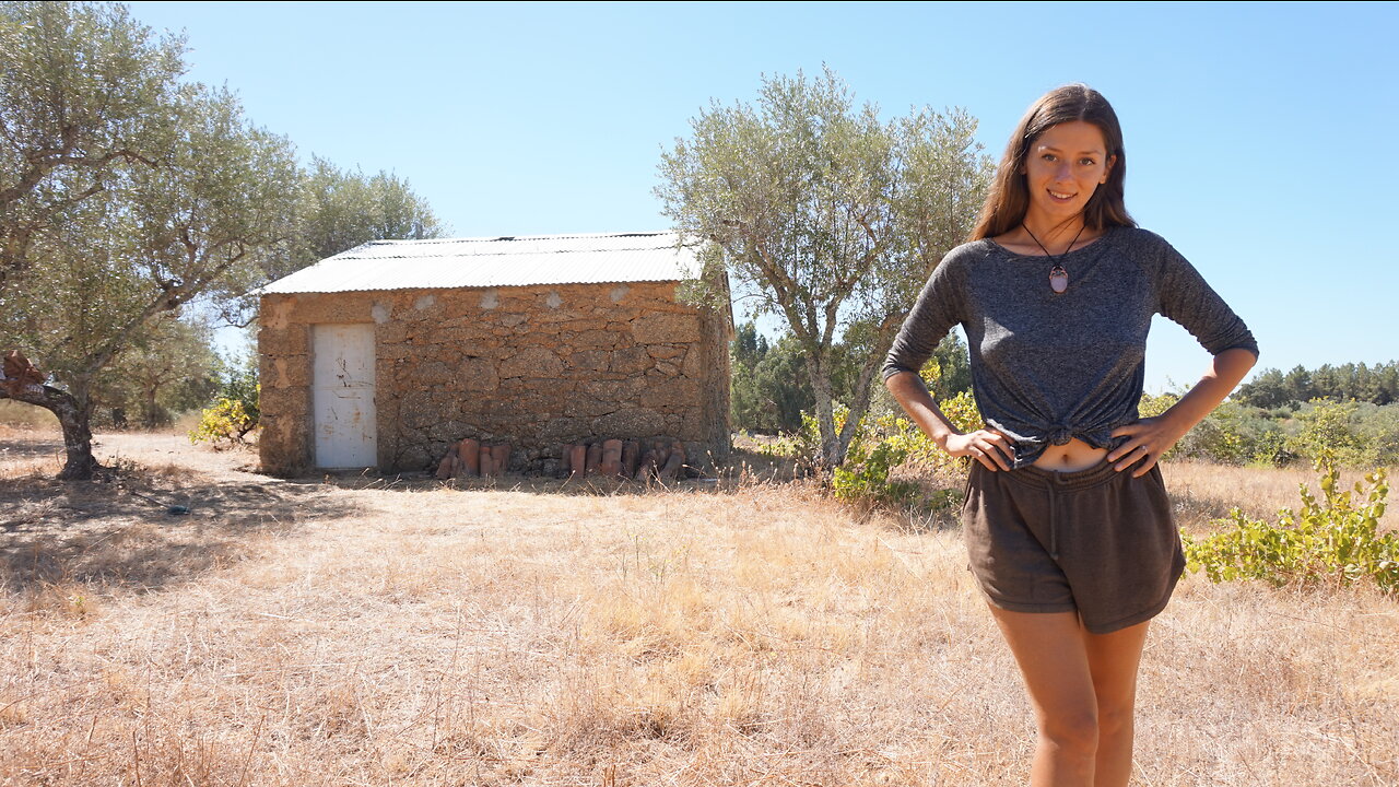 Day 1 OFF-GRID at an ABANDONED HOMESTEAD