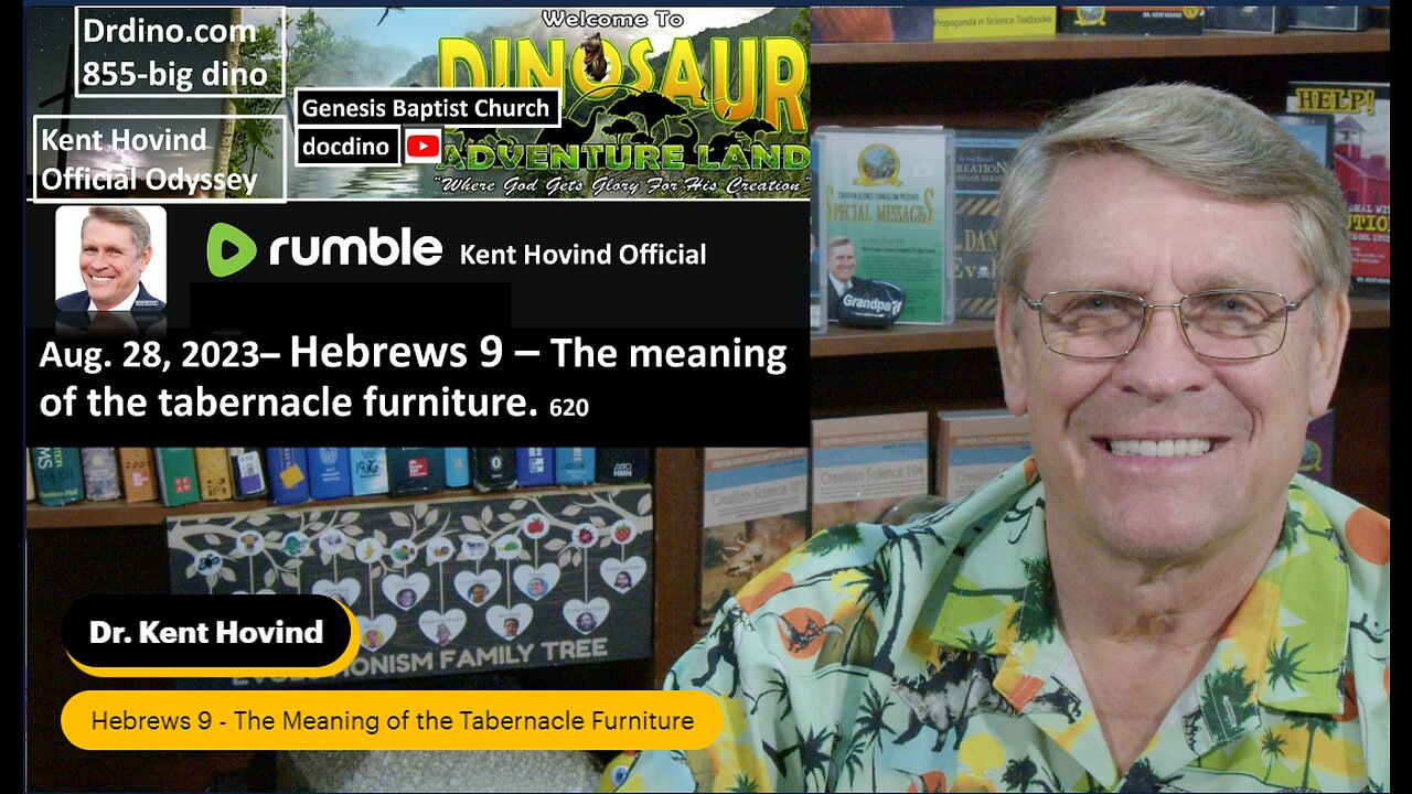 Hebrews 9 - The Meaning of the Tabernacle Furniture