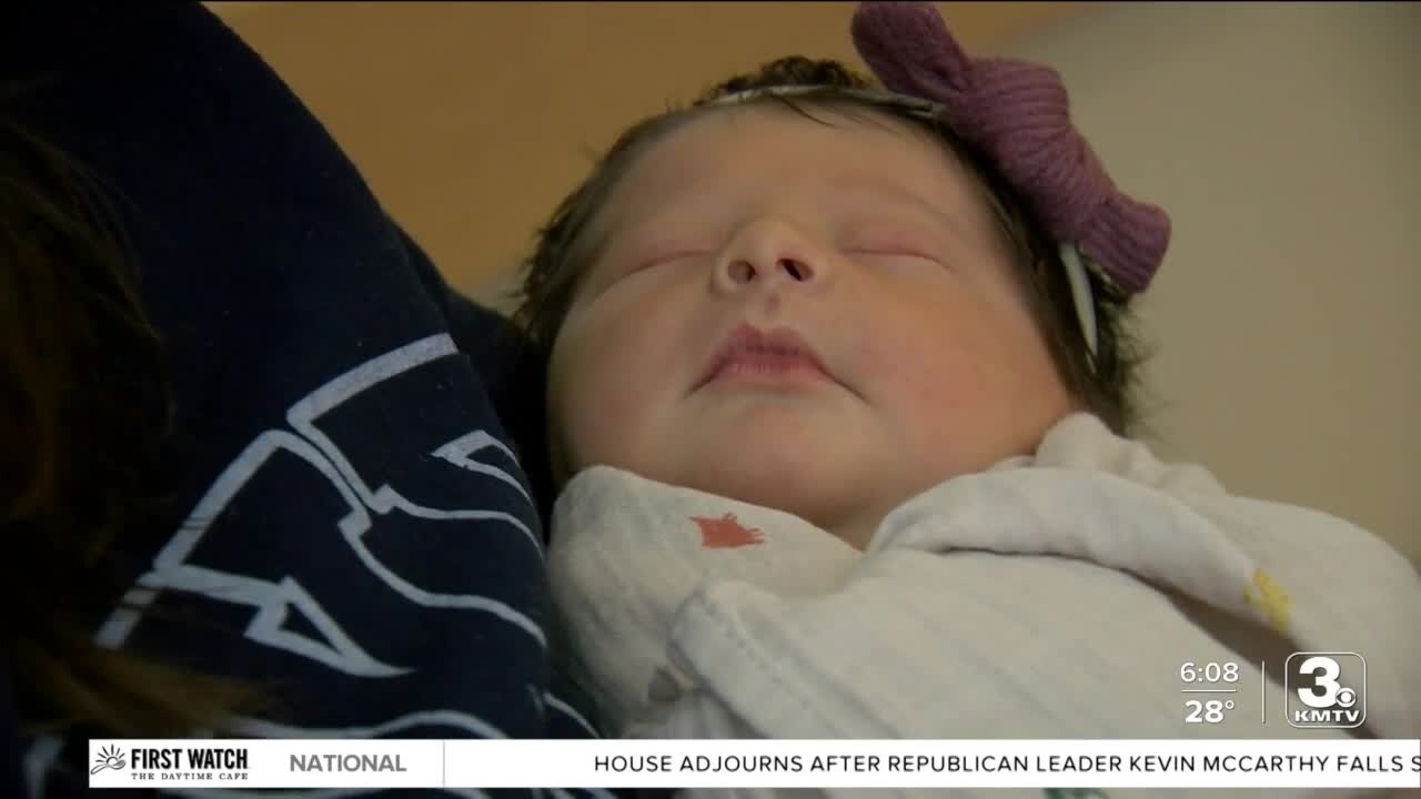 Methodist Women's Hospital delivers baby just after midnight on New Year's