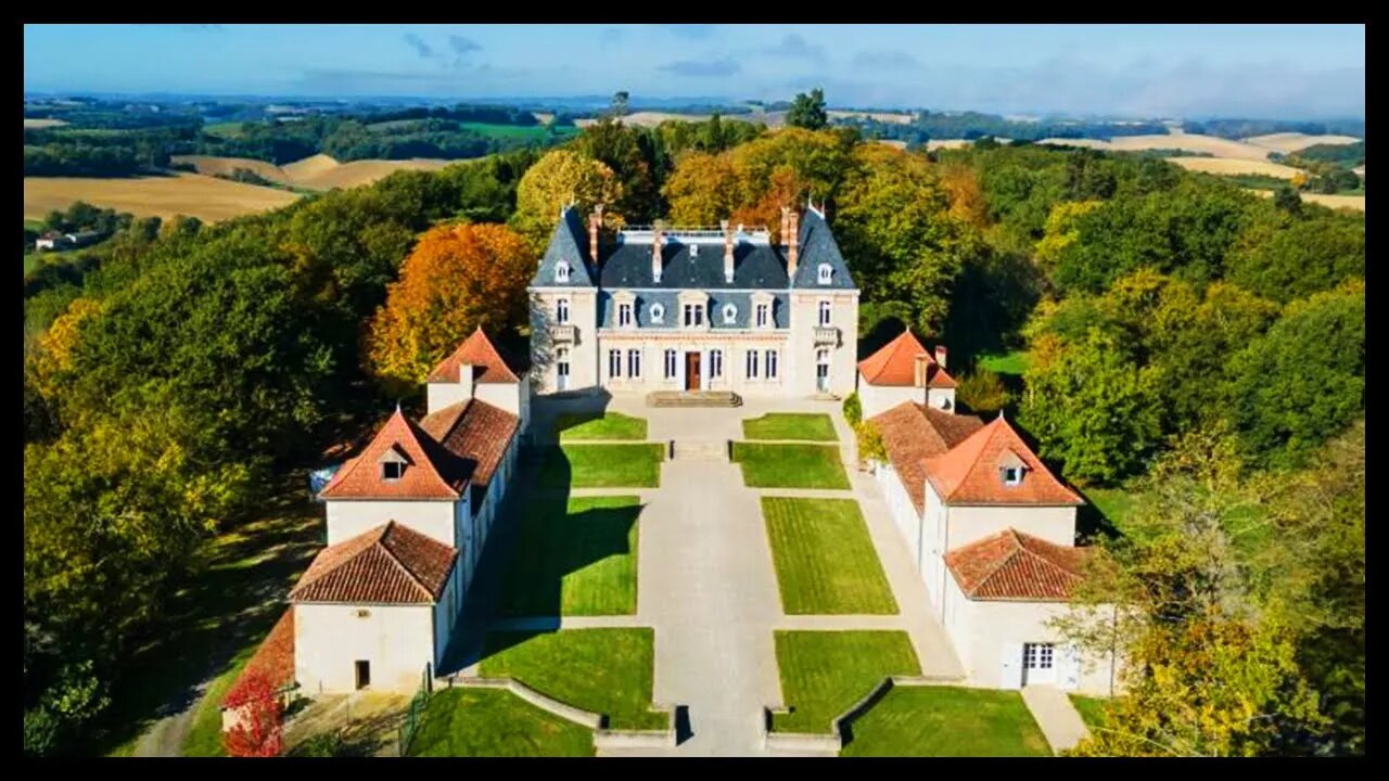 19th Century Château Midi Pyrénées, Gers, Auch, France