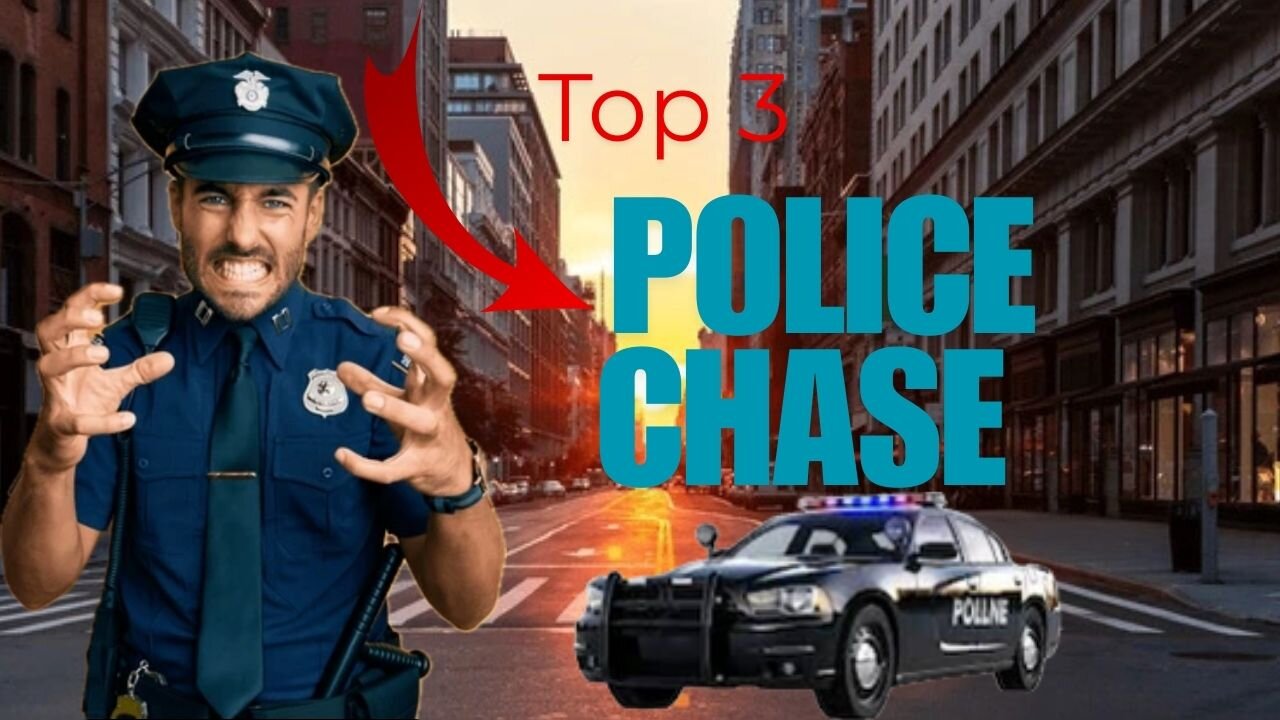 Top 3 chases of the day caught on video: What would you do if you were one of these brave officers?