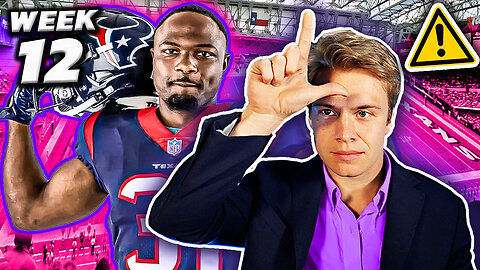 I'm Done. I Give Up. | Week 12 Fantasy Football