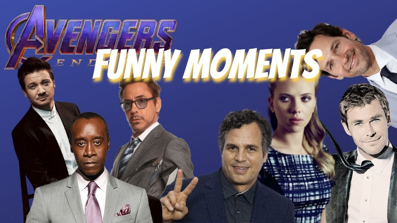 AVENGERS ENDGAME FUNNY & EPIC MOMENTS (OG6)