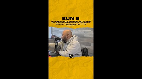 #bunb #ugk owes sony $2Mill, Never Made 💰 from 👑 & didn’t own r pub for 17yrs🎥 @bhighatl