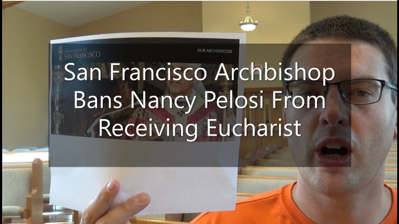 San Francisco Archbishop Bans Nancy Pelosi From Receiving Communion