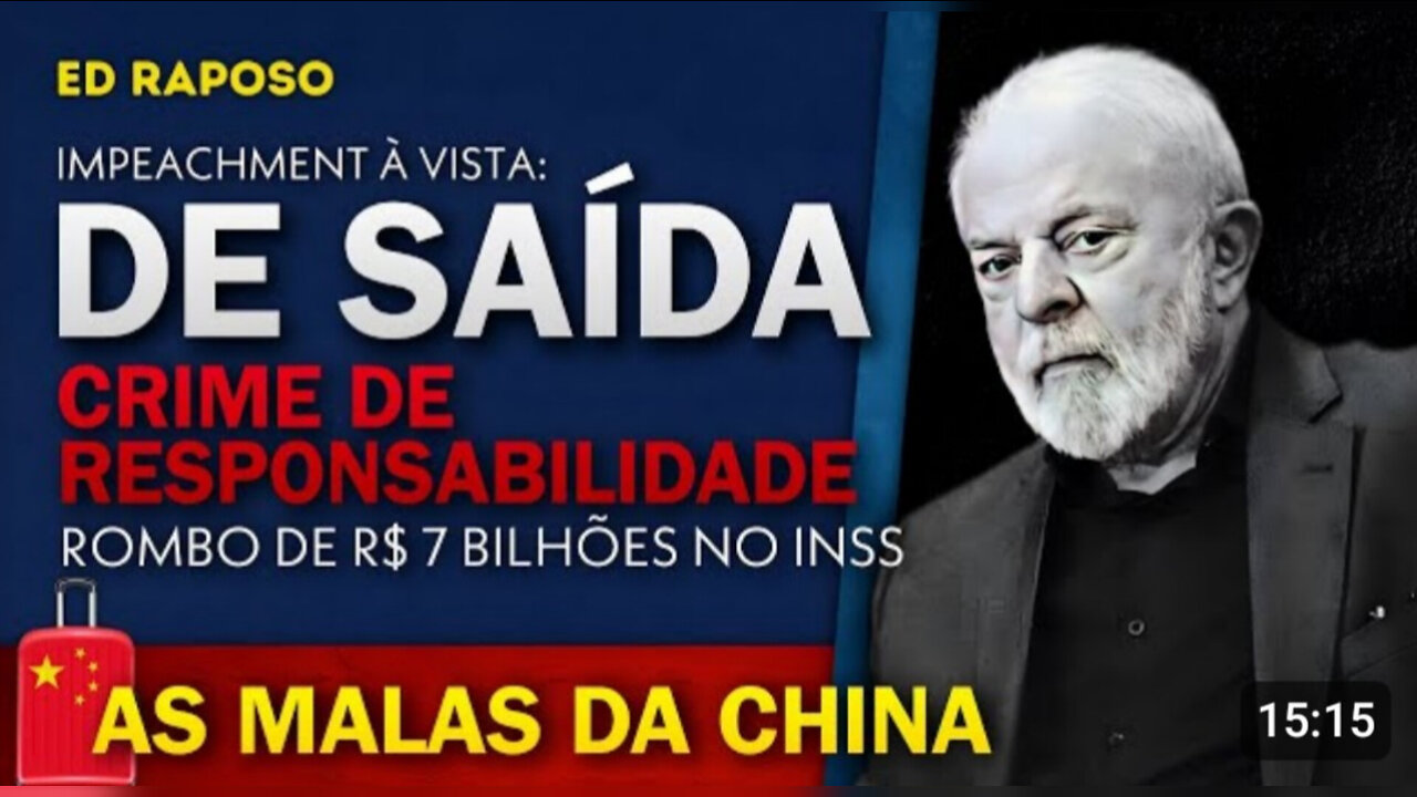 ROMBO DE R$ 7 BILHÕES ABRE CAMINHO PARA IMPEACHMENT - By Ed Raposo
