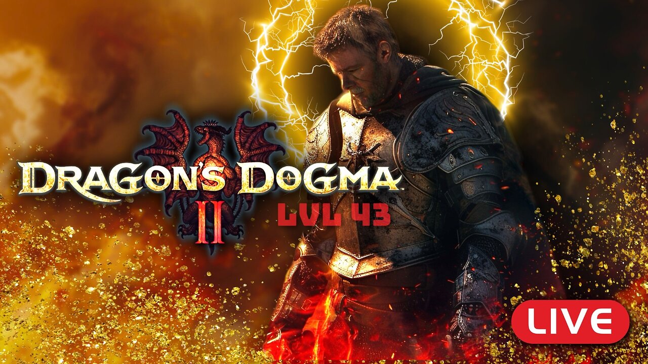 🔴LIVE - Hunting Down Medusa in Dragon's Dogma 2 - LVL 43