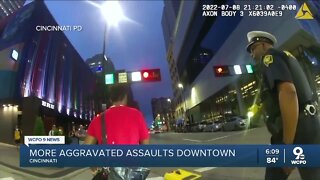 Aggravated assaults in downtown Cincinnati on the rise