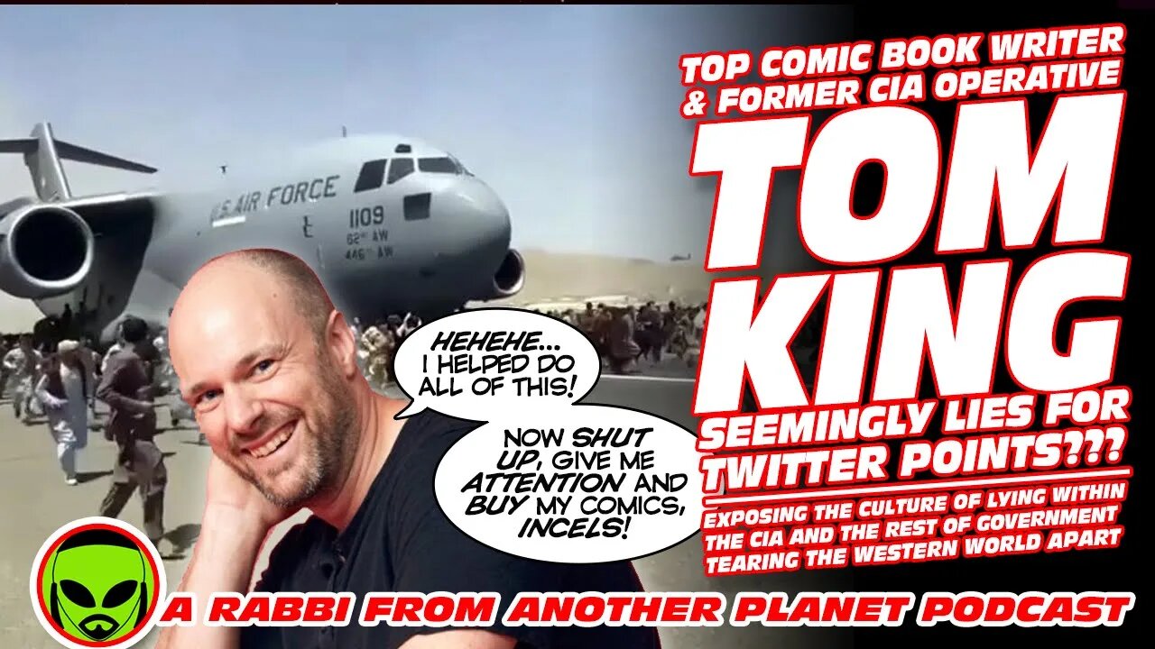 Top Comic Book Writer and Former CIA Analyst, Tom King Seemingly Lies For Social Currency???