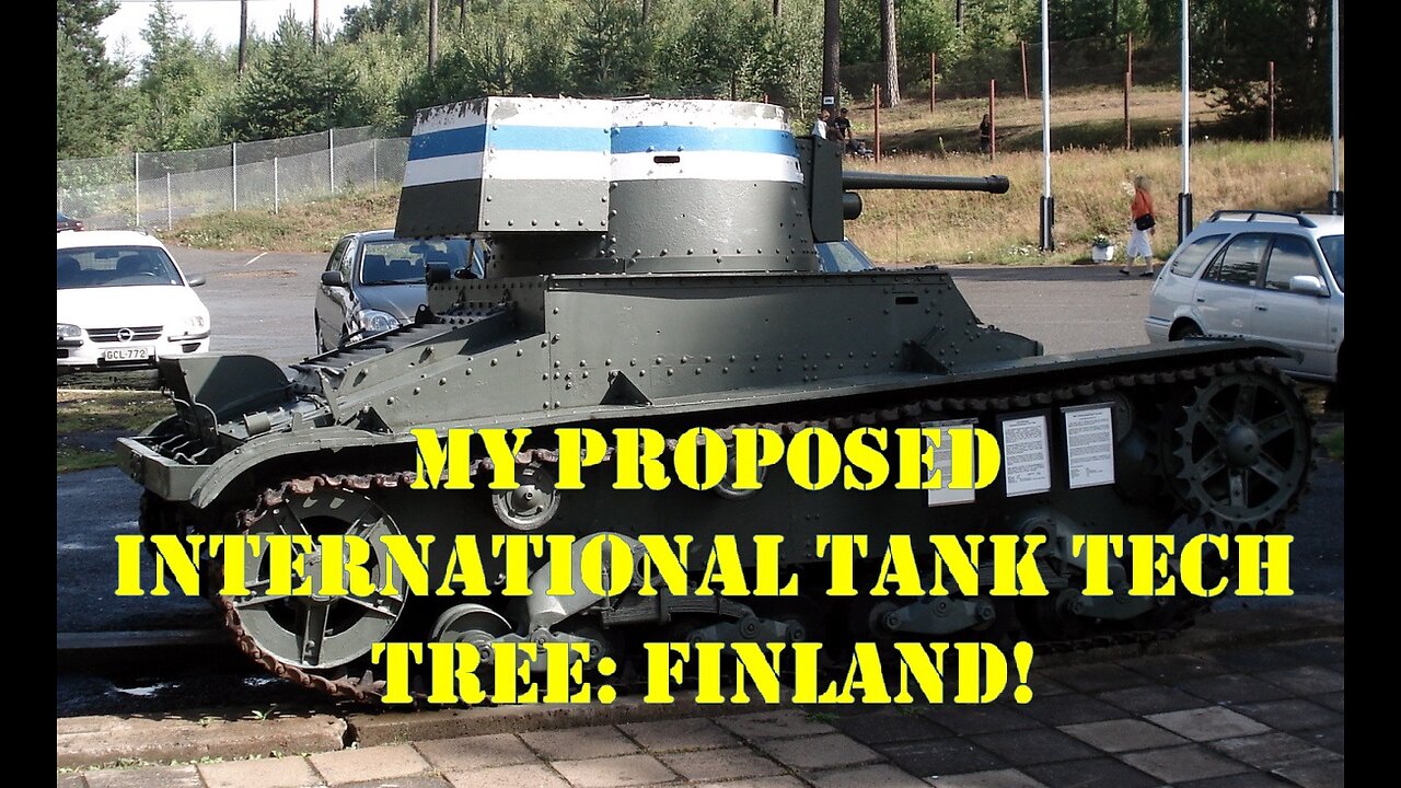 War Thunder International Tank Tech Tree - Finland!