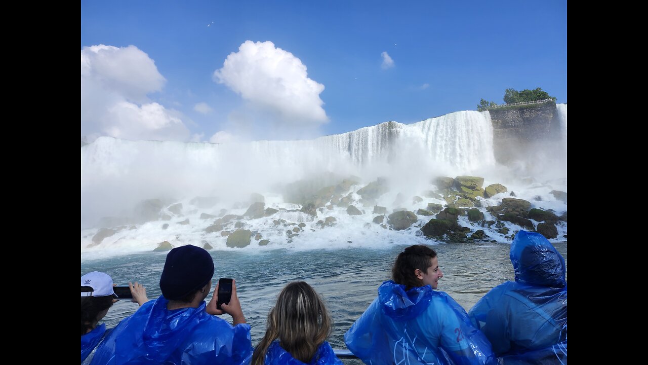 Trekking around Lake Erie Day 2, part 3. Maid of the Mist.