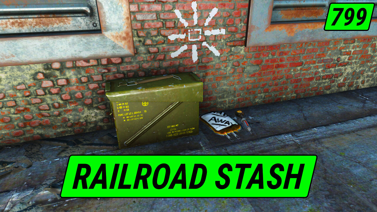 Handy Railroad Combat Drop | Fallout 4 Unmarked | Ep. 799