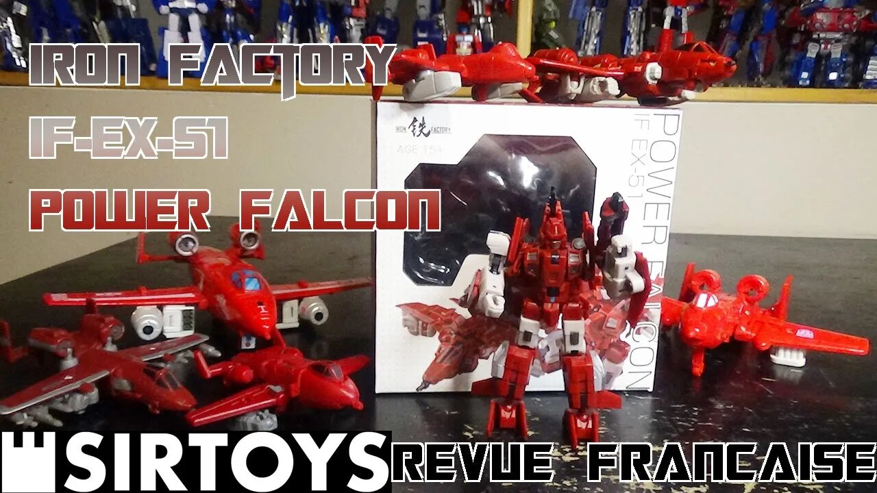 [Francais] Revue Video de Iron Factory - IF-EX-51 - Power Falcon