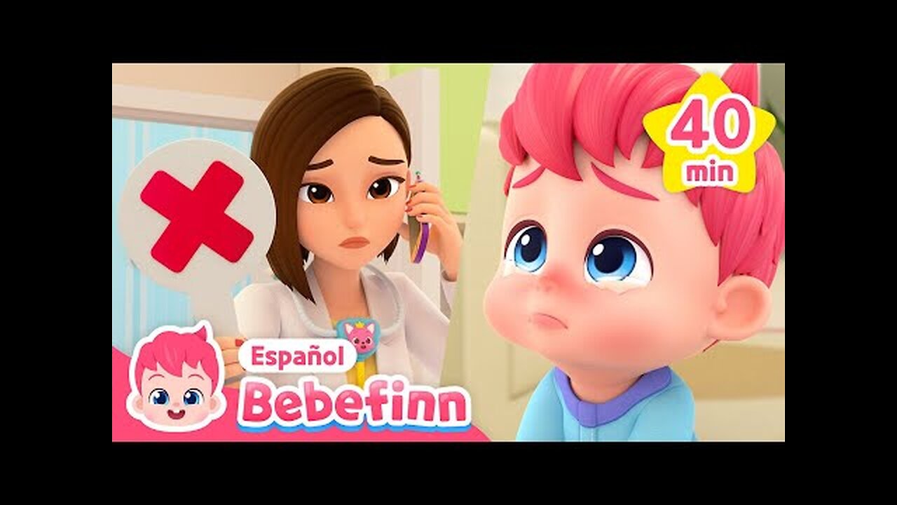 ¡Auchi! Ay, Me Lastimé😢 | Canciones de Boo Boo | Canciones Infantiles | Bebefinn en español