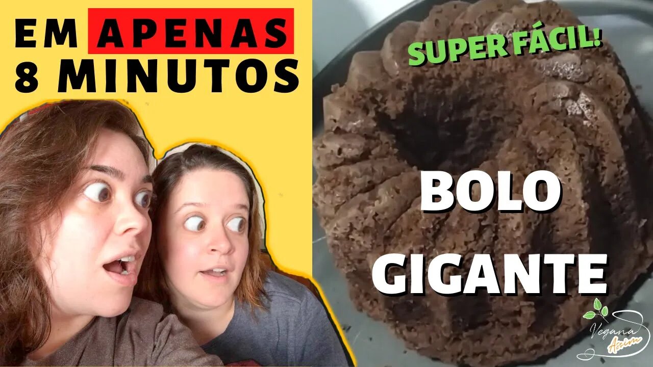 Vegana Assim - Bolo de Microondas em apenas 8 MINUTOS