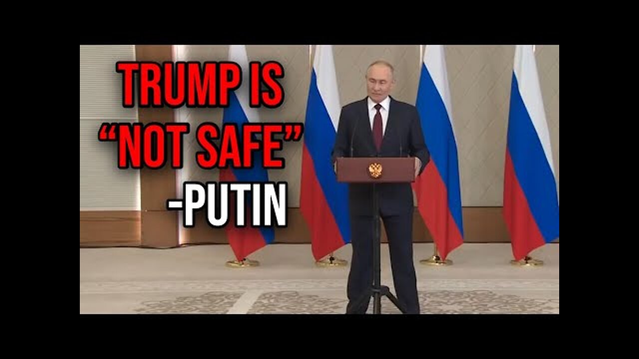 Putin Issues a MAJOR WARNING -Trump is Not Safe From Enemies Within The United States!